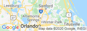 Winter Springs map